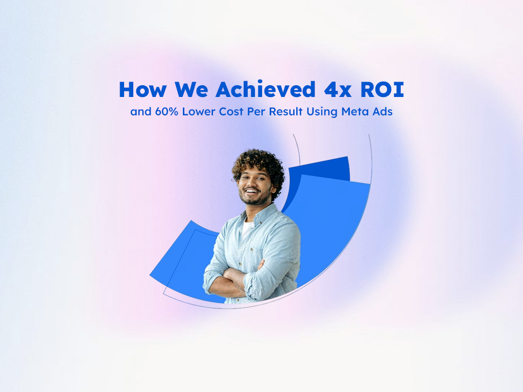 How We Achieved 4x ROI and 60% Lower Cost Per Result Using Meta Ads